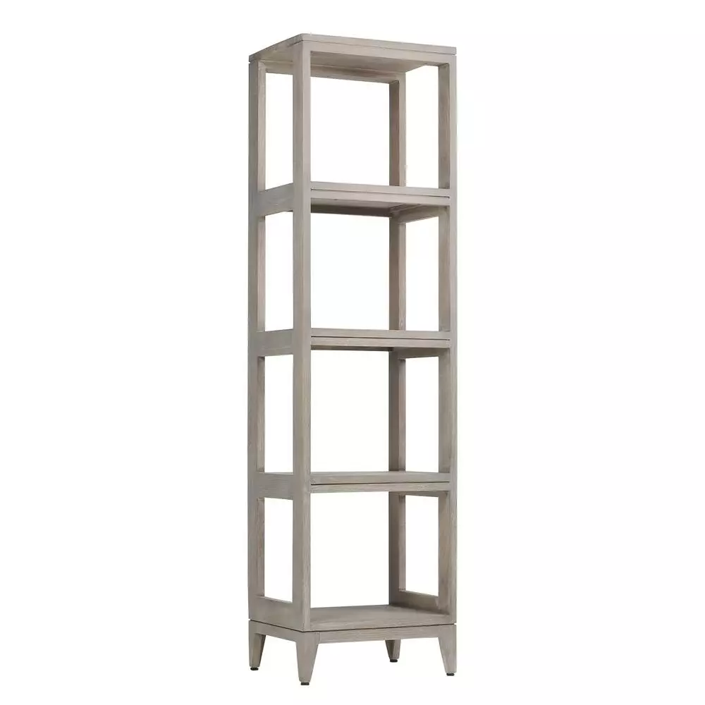 Avanity Teak 16"W X 13"D X 60"H Gray Linen Cabinet 3 Avanity Teak 16"W X 13"D X 60"H Gray Linen Cabinet