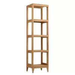 Avanity Teak 16"W X 13"D X 60"H Natural Linen Cabinet