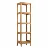 Avanity Teak 16"W X 13"D X 60"H Natural Linen Cabinet