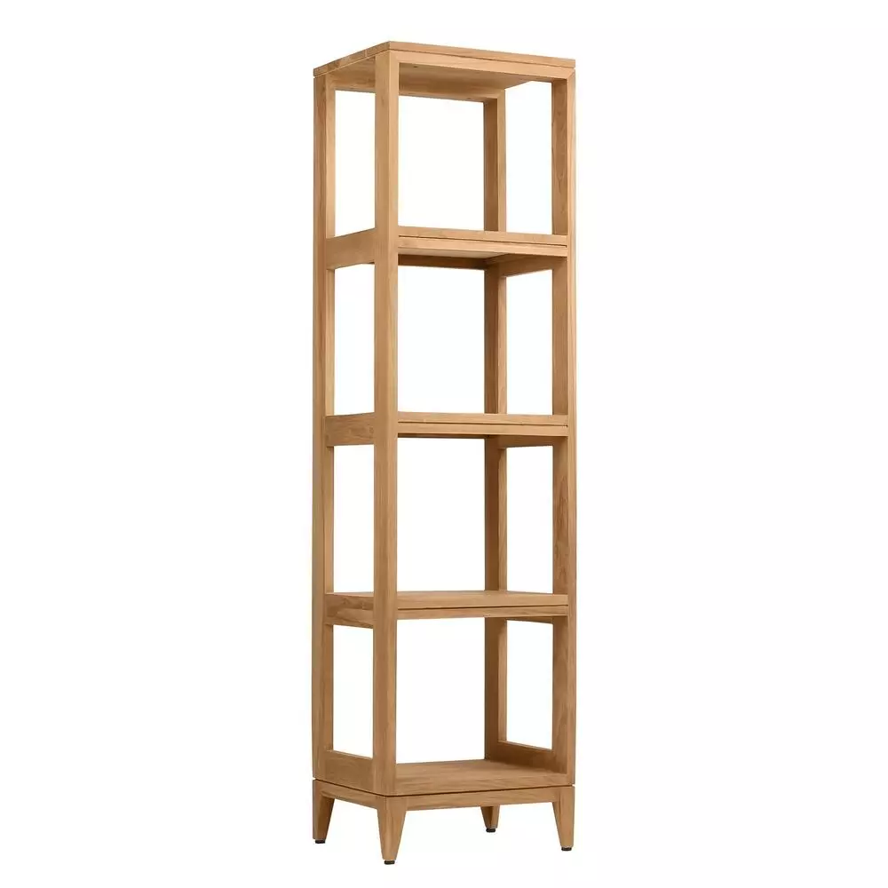 Avanity Teak 16"W X 13"D X 60"H Natural Linen Cabinet 3 Avanity Teak 16"W X 13"D X 60"H Natural Linen Cabinet