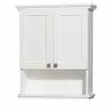 Wyndham Collection Acclaim 25"W X 9"D X 30"H White Bathroom Wall Cabinet -Bath and Faucet shop WCV8000WCWH 1800x1800