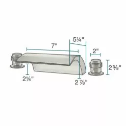 In Stock Hardwarestore Delivery 2-Handle Deck-Mount Roman Tub Faucet In Brushed Nickel -Bath and Faucet shop a01abe9e74270518bbe8582d842e0377 1800x1800