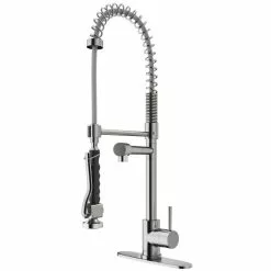 In Stock Hardwarestore Delivery Zurich Single-Handle Pull-Down Sprayer Kitchen Faucet With Deck Plate In Matte Black 23 In Stock Hardwarestore Delivery Zurich Single-Handle Pull-Down Sprayer Kitchen Faucet With Deck Plate In Matte Black -Bath and Faucet shop a0476ce3ea9f1175fd3052b87f5e714e 1800x1800