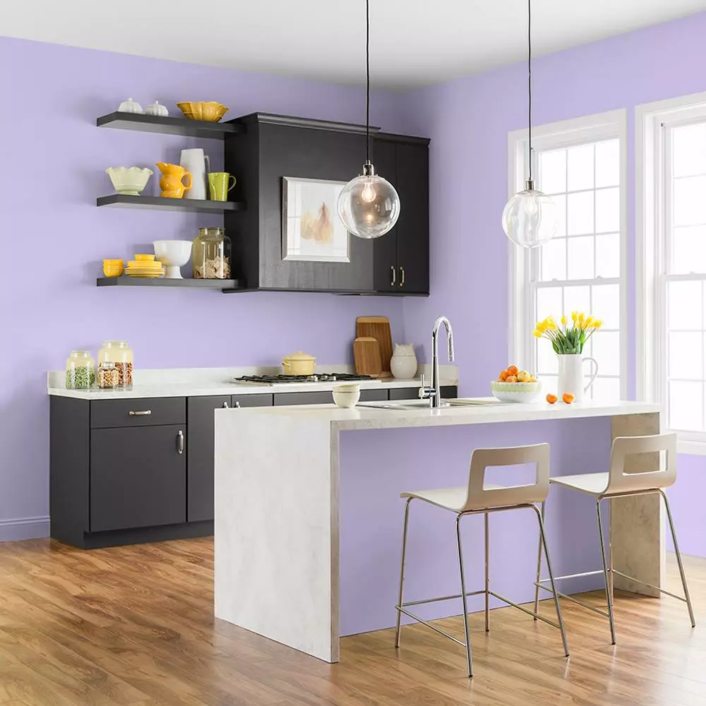 Lilac Bouquet, Violet & Indigo, Paint And Primer, Glidden High Endurance Plus Interior 5 Lilac Bouquet, Violet & Indigo, Paint And Primer, Glidden High Endurance Plus Interior - Image 3