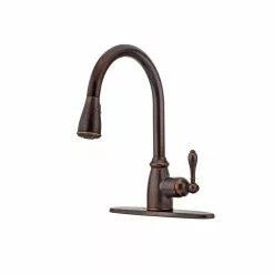 In Stock Hardwarestore Delivery Canton Single-Handle Pull-Down Sprayer Kitchen Faucet In Tuscan Bronze -Bath and Faucet shop a10efd1a012b74dfbb4693fb5a395ef6 d5398dc9 7cba 4a71 94bf 34cc99ba966d 1800x1800