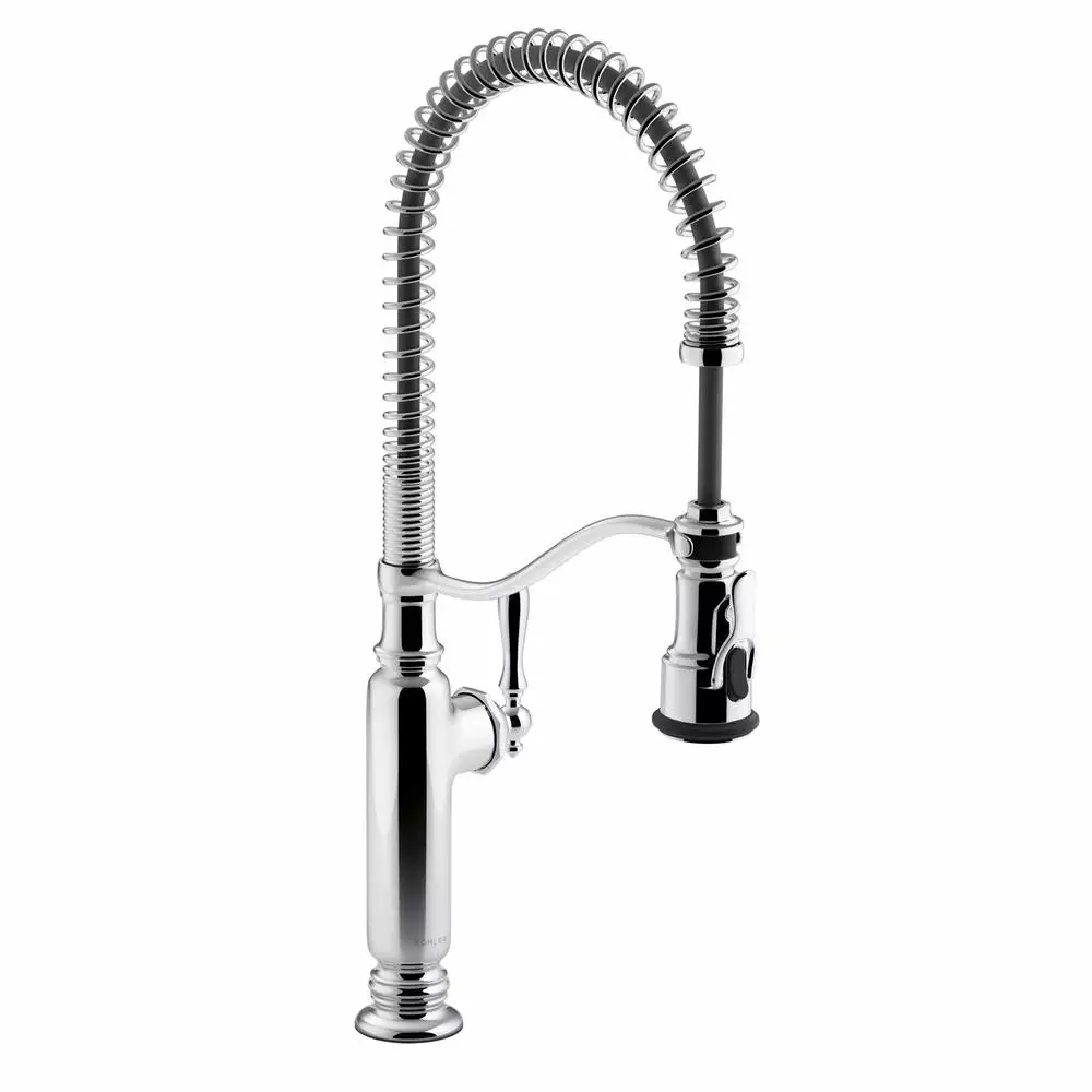 In Stock Hardwarestore Delivery Tournant Single-Handle Pull-Down Sprayer Kitchen Faucet In Vibrant Stainless 8 In Stock Hardwarestore Delivery Tournant Single-Handle Pull-Down Sprayer Kitchen Faucet In Vibrant Stainless - Image 6
