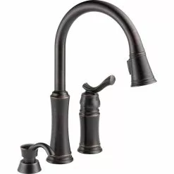 In Stock Hardwarestore Delivery Lakeview Single-Handle Pull-Down Sprayer Kitchen Faucet With Soap Dispenser In Stainless 19 In Stock Hardwarestore Delivery Lakeview Single-Handle Pull-Down Sprayer Kitchen Faucet With Soap Dispenser In Stainless -Bath and Faucet shop a1f931673871ce5469aa23d4850485b7 1800x1800