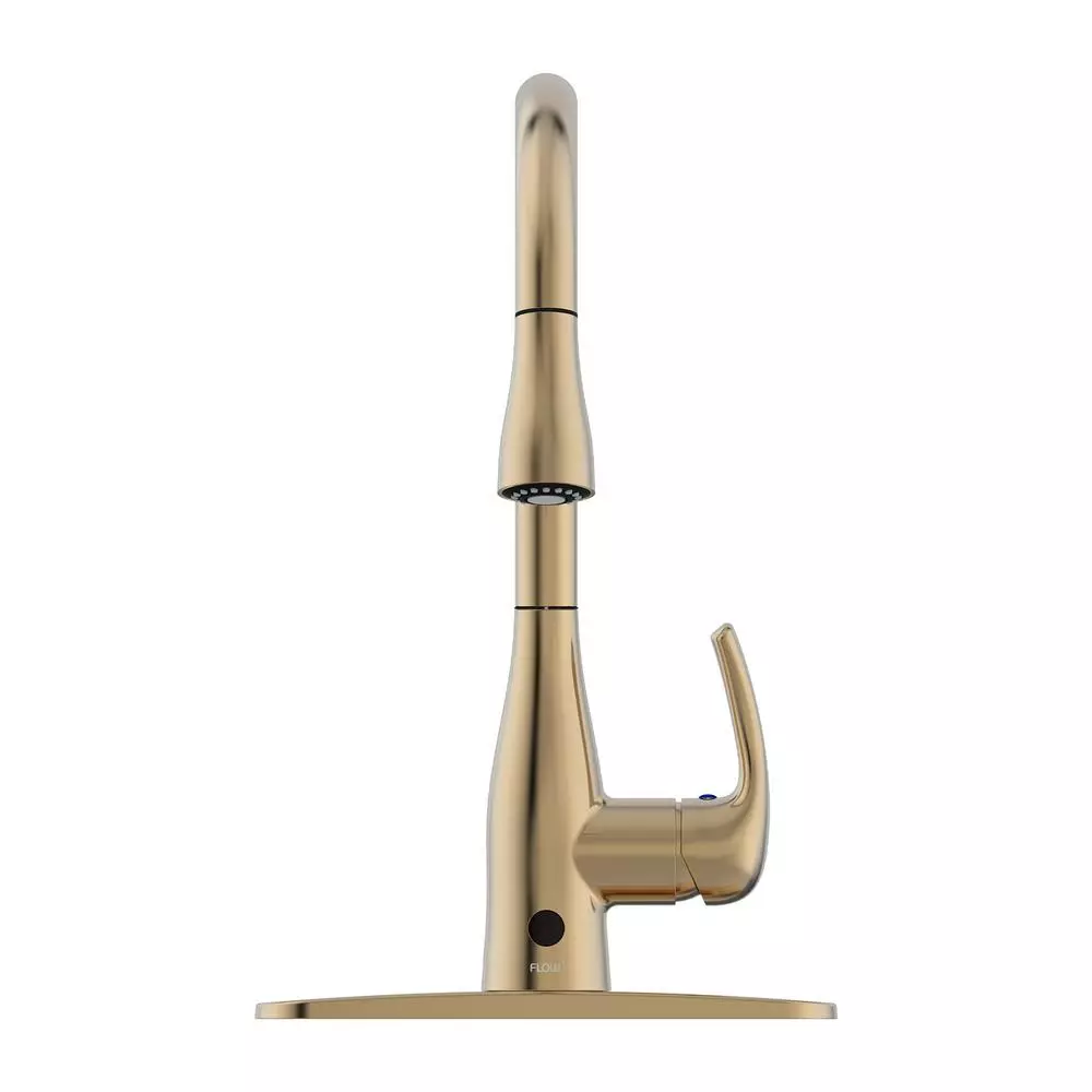 In Stock Hardwarestore Delivery Motion Activated Single-Handle Pull-Down Sprayer Kitchen Faucet In Matte Black 12 In Stock Hardwarestore Delivery Motion Activated Single-Handle Pull-Down Sprayer Kitchen Faucet In Matte Black - Image 10