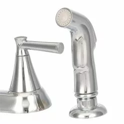 In Stock Hardwarestore Delivery Cantara High-Arc 2-Handle Standard Kitchen Faucet With Side Sprayer In Polished Chrome -Bath and Faucet shop a2f53a38bec2e418e889a1a13874d493 1800x1800