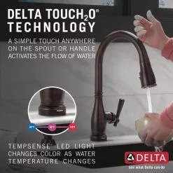 In Stock Hardwarestore Delivery Charmaine Single-Handle Pull-Down Sprayer Kitchen Faucet With Touch2O And ShieldSpray Technologies In Venetian Bronze -Bath and Faucet shop a37d608b0ac30d8f4ca601def7ef9788 1800x1800
