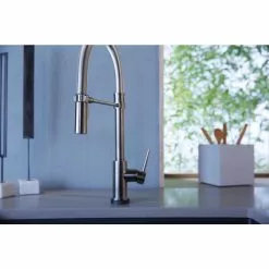 In Stock Hardwarestore Delivery Trinsic Pro Single-Handle Pull-Down Sprayer Kitchen Faucet With Touch2O Technology And Spring Spout In Arctic Stainless 30 In Stock Hardwarestore Delivery Trinsic Pro Single-Handle Pull-Down Sprayer Kitchen Faucet With Touch2O Technology And Spring Spout In Arctic Stainless -Bath and Faucet shop a436f1de4b20d6716c7f8a7ace02a13f 1800x1800