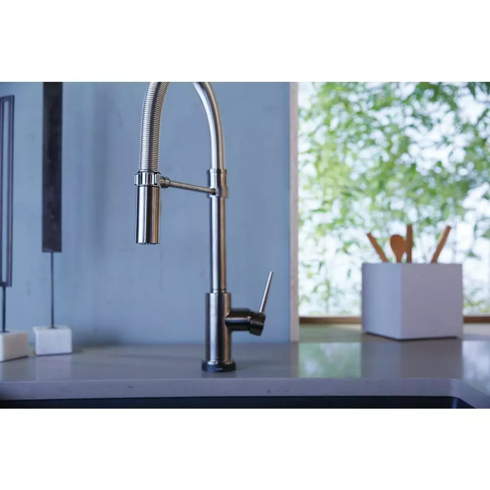In Stock Hardwarestore Delivery Trinsic Pro Single-Handle Pull-Down Sprayer Kitchen Faucet With Touch2O Technology And Spring Spout In Arctic Stainless 13 In Stock Hardwarestore Delivery Trinsic Pro Single-Handle Pull-Down Sprayer Kitchen Faucet With Touch2O Technology And Spring Spout In Arctic Stainless - Image 11