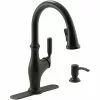 In Stock Hardwarestore Delivery Worth Single-Handle Pull-Down Sprayer Kitchen Faucet In Oil Rubbed Bronze -Bath and Faucet shop a472983b2ba28ac824a24500427f78e6 8c9bd1ef 5265 446f 9532 0b883be211d0 1800x1800