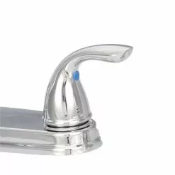 In Stock Hardwarestore Delivery Delton 2-Handle Standard Kitchen Faucet With Side Sprayer In Polished Chrome -Bath and Faucet shop a5b9d9bfc1f98043316243b19758c40c 1800x1800