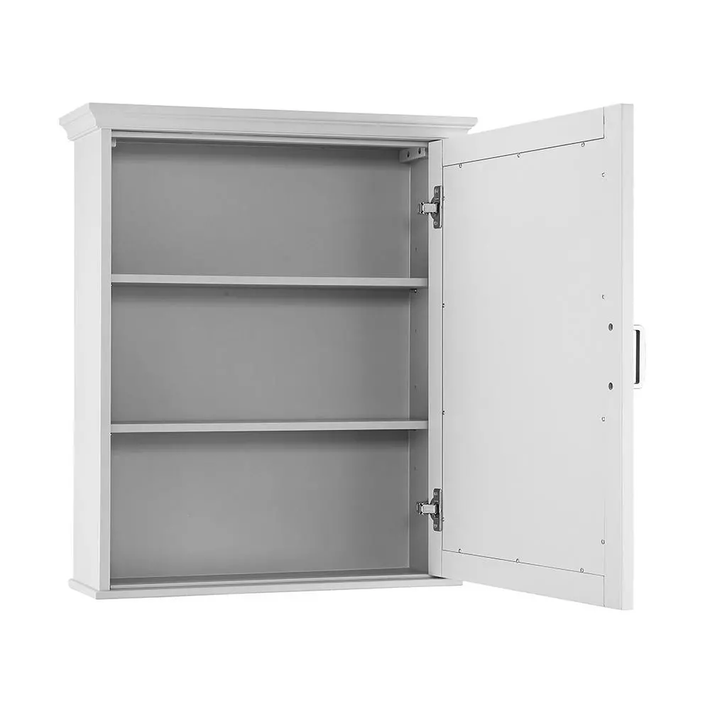 In Stock Hardwarestore Delivery Ashburn 23 In. W X 28 In. H X 8 In. D Framed Surface-Mount Bathroom Medicine Cabinet In White 8 In Stock Hardwarestore Delivery Ashburn 23 In. W X 28 In. H X 8 In. D Framed Surface-Mount Bathroom Medicine Cabinet In White - Image 6