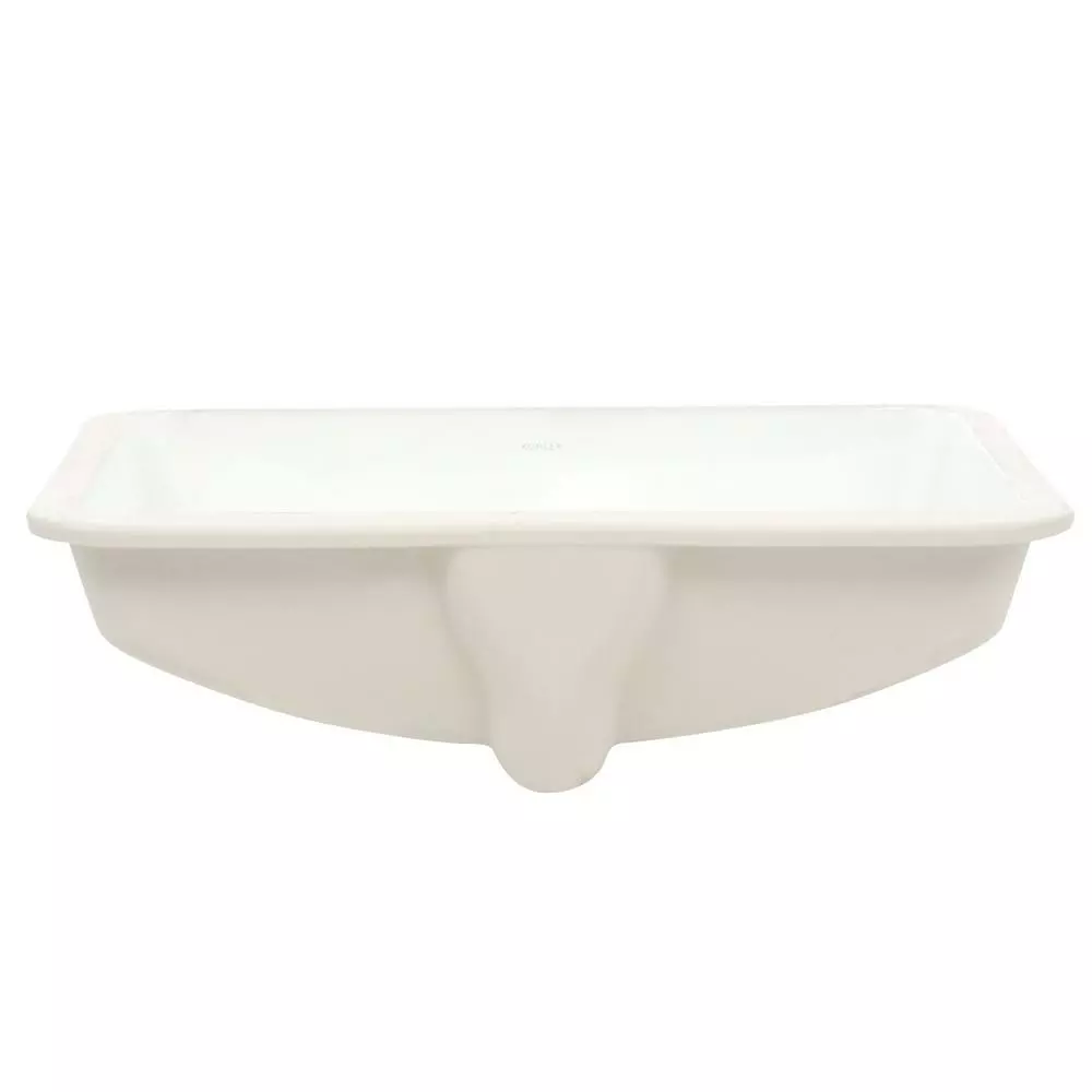 KOHLER Ladena 23-1/4 In. Undermount Bathroom Sink In White With Overflow Drain 8 KOHLER Ladena 23-1/4 In. Undermount Bathroom Sink In White With Overflow Drain - Image 6