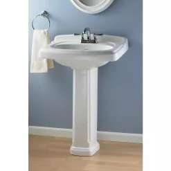 American Standard Portsmouth 8 In. Centers Pedestal/Vanity Top In White -Bath and Faucet shop a7926531d5149524202b925222526ed9 1699adc4 2030 4798 9ce6 3fee23988197 1800x1800