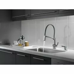In Stock Hardwarestore Delivery Pivotal Single-Handle Pull-Down Sprayer Kitchen Faucet With MagnaTite Docking In Arctic Stainless 15 In Stock Hardwarestore Delivery Pivotal Single-Handle Pull-Down Sprayer Kitchen Faucet With MagnaTite Docking In Arctic Stainless -Bath and Faucet shop a797fb8473ebe7f7a7dd73592b93143f 1800x1800