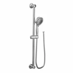 In Stock Hardwarestore Delivery 4-Spray Eco-Performance Handheld Hand Shower With Slide Bar In Oil Rubbed Bronze -Bath and Faucet shop a7d69e72a250a4d7a3c23d90dfa36ffd 1800x1800