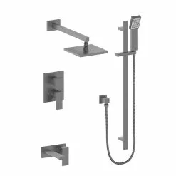 In Stock Hardwarestore Delivery ZLINE Bliss Shower System In Gun Metal (BLS-SHS-GM)