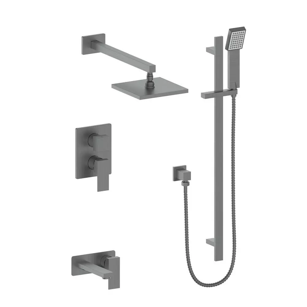 In Stock Hardwarestore Delivery ZLINE Bliss Shower System In Gun Metal (BLS-SHS-GM) 3 In Stock Hardwarestore Delivery ZLINE Bliss Shower System In Gun Metal (BLS-SHS-GM)