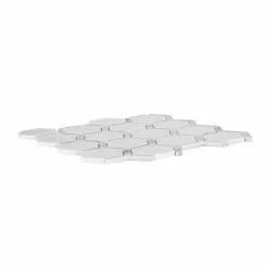 Jeff Lewis Norton White 11.75 In. X 11.375 In. X 9 Mm Hexagon Polished Marble Wall And Floor Mosaic Tile 8 Jeff Lewis Norton White 11.75 In. X 11.375 In. X 9 Mm Hexagon Polished Marble Wall And Floor Mosaic Tile -Bath and Faucet shop a8c2963d5cb63d9dc437326a1cfed639 1800x1800