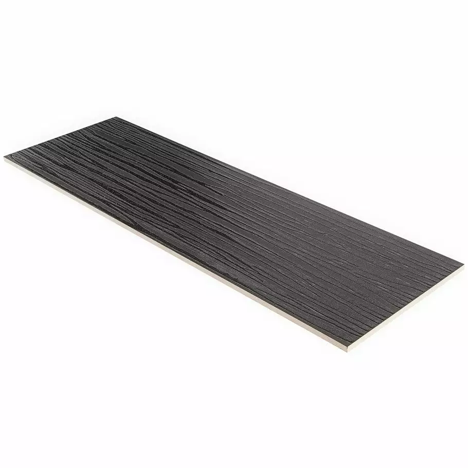 Bond Tile Remnant River Black 11 In. X 40 In. Textured Ceramic Wall Tile (4 Pieces 12.48 Sq. Ft. / Case) 7 Bond Tile Remnant River Black 11 In. X 40 In. Textured Ceramic Wall Tile (4 Pieces 12.48 Sq. Ft. / Case) - Image 5
