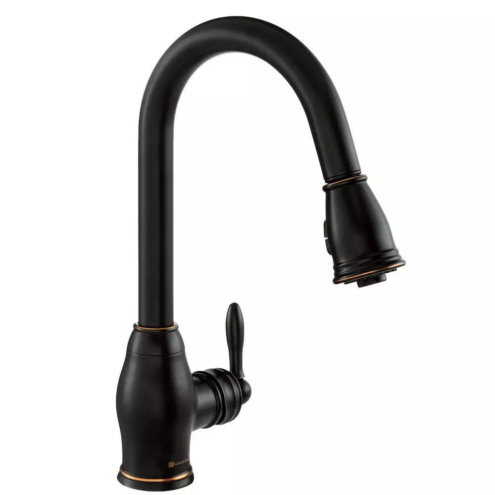 In Stock Hardwarestore Delivery Newbury Single-Handle Pull-Down Sprayer Kitchen Faucet In Oil-Rubbed Bronze 3 In Stock Hardwarestore Delivery Newbury Single-Handle Pull-Down Sprayer Kitchen Faucet In Oil-Rubbed Bronze