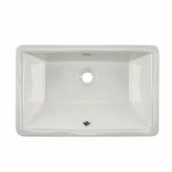 Cahaba 18-1/2 In. X 11 In. Glazed Porcelain Bathroom Sink In White -Bath and Faucet shop aa18c9c714c7710f135bc866d65112d5 1800x1800