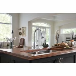 In Stock Hardwarestore Delivery Kaden Single-Handle Pull-Down Sprayer Kitchen Faucet With Reflex And Power Clean In Chrome -Bath and Faucet shop aa54af83b34d62c0dc5ef66a1ffbb735 1800x1800