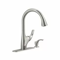 In Stock Hardwarestore Delivery Trielle Single-Handle Pull-Down Sprayer Kitchen Faucet In Chrome 22 In Stock Hardwarestore Delivery Trielle Single-Handle Pull-Down Sprayer Kitchen Faucet In Chrome -Bath and Faucet shop aacb73a35b88466b080055580f5923a7 62c99339 c989 4023 a52e d6e51b442de0 1800x1800