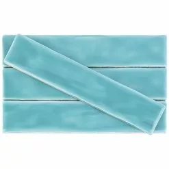Bond Tile Brookline Turquoise 2 In. X 10 In. Polished Ceramic Subway Wall Tile (40 Pieces / 5.38 Sq. Ft. / Box) -Bath and Faucet shop aadba9c5 fe0e 4ffe 963c eba5ad73ead6.3609f40497ce98adcc96113abcc843c5 1800x1800
