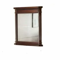 In Stock Hardwarestore Delivery 26 In. W X 30 In. H Framed Rectangular Beveled Edge Bathroom Vanity Mirror In Cherry -Bath and Faucet shop ab2b0eb383500b06a8c3ae923173ac5f 1800x1800