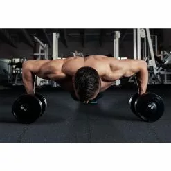 Norsk Shock Absorbent 25.2 In. X 25.2 In. X 0.70 In. Gym Tiles - Black/White Fleck (4-Pack) 14 Norsk Shock Absorbent 25.2 In. X 25.2 In. X 0.70 In. Gym Tiles - Black/White Fleck (4-Pack) -Bath and Faucet shop ab8ce412a3b26971baeaa321b5441b76 1800x1800