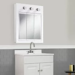 In Stock Hardwarestore Delivery Concord 24 In. X 30 In. 3-Light Tri-View Surface-Mount Medicine Cabinet In White Gloss 14 In Stock Hardwarestore Delivery Concord 24 In. X 30 In. 3-Light Tri-View Surface-Mount Medicine Cabinet In White Gloss -Bath and Faucet shop aed9111567ecb2065df98211699ee6b5 1800x1800