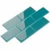 Giorbello Dark Teal 4 In. X 12 In. X 8mm Glass Subway Tile (5 Sq. Ft./Case) 1 Giorbello Dark Teal 4 In. X 12 In. X 8mm Glass Subway Tile (5 Sq. Ft./Case) -Bath and Faucet shop b1afc2a7e19841236f4161d93977243b 88be3300 756d 4848 9f0c e208e72f9e6c 1800x1800