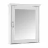 In Stock Hardwarestore Delivery Ashburn 23 In. W X 28 In. H X 8 In. D Framed Surface-Mount Bathroom Medicine Cabinet In White