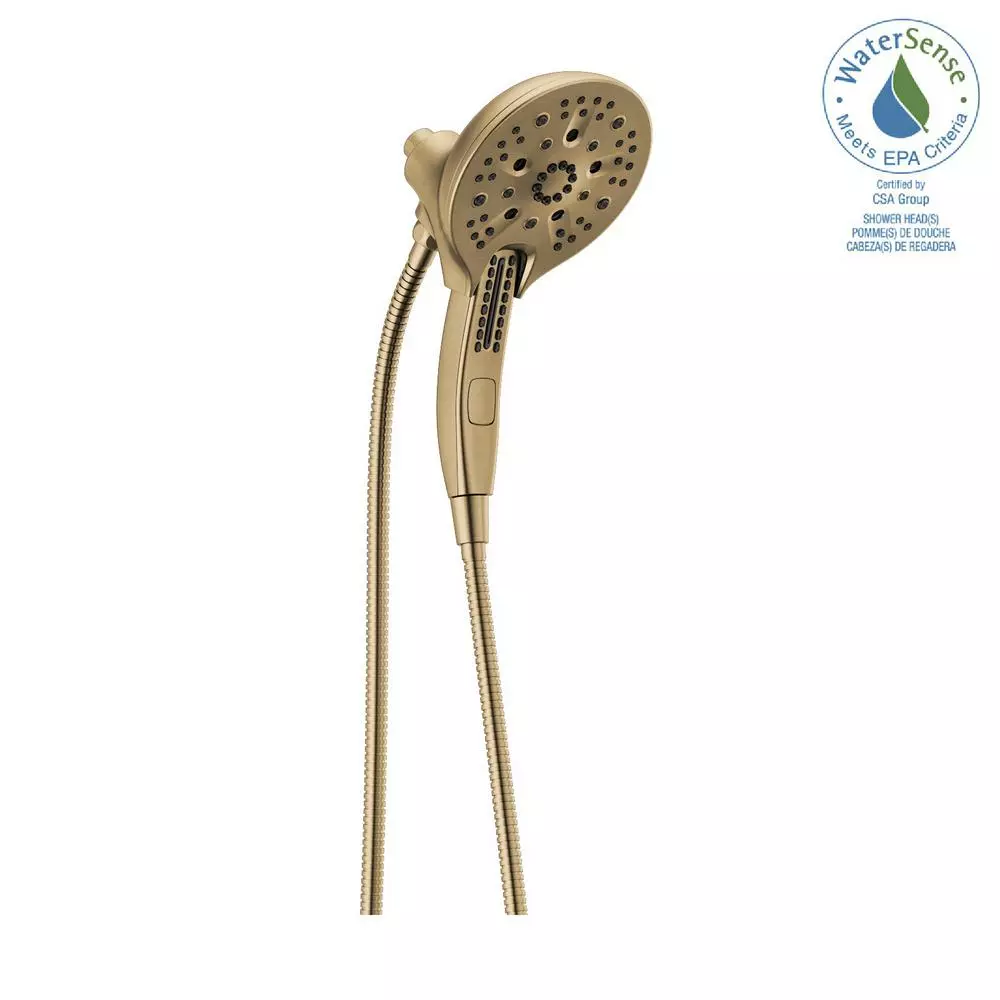 In Stock Hardwarestore Delivery In2ition 5-Spray 6.06 In. Wall Mount Dual Shower Heads With H2Okinetic Technology In Champagne Bronze 15 In Stock Hardwarestore Delivery In2ition 5-Spray 6.06 In. Wall Mount Dual Shower Heads With H2Okinetic Technology In Champagne Bronze - Image 13