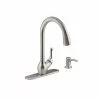 In Stock Hardwarestore Delivery Barossa Single-Handle Pull-Down Sprayer Kitchen Faucet With Soap/Lotion Dispenser In Vibrant Stainless -Bath and Faucet shop b605fe550c26f8ee0d1d4cb4c83a2475 1800x1800