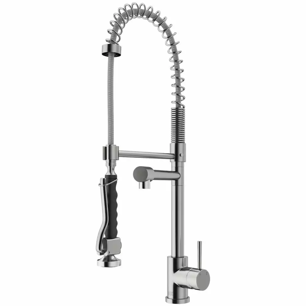 In Stock Hardwarestore Delivery Zurich Single-Handle Pull-Down Sprayer Kitchen Faucet In Matte Black 14 In Stock Hardwarestore Delivery Zurich Single-Handle Pull-Down Sprayer Kitchen Faucet In Matte Black - Image 12