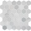 MSI Greecian White Hexagon 12 In. X 11.75 In. X 10mm Polished Marble Mesh-Mounted Mosaic Tile (9.8 Sq. Ft. / Case) 2 MSI Greecian White Hexagon 12 In. X 11.75 In. X 10mm Polished Marble Mesh-Mounted Mosaic Tile (9.8 Sq. Ft. / Case) -Bath and Faucet shop b784882755eb619556c4e691a2450911 1800x1800