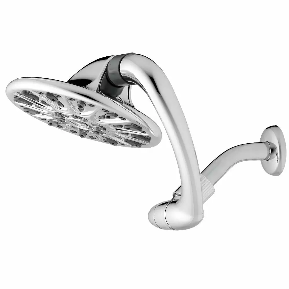 In Stock Hardwarestore Delivery 6-Spray 7 In. Single Wall Mount Low Flow Fixed Rain Shower Head In Chrome 3 In Stock Hardwarestore Delivery 6-Spray 7 In. Single Wall Mount Low Flow Fixed Rain Shower Head In Chrome