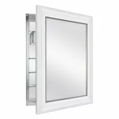 In Stock Hardwarestore Delivery 20 In. X 26 In. Fog Free Recessed Or Surface Mount Medicine Cabinet In White -Bath and Faucet shop b93a9a7d3bfe7ae027581dac89f0d5b8 1800x1800