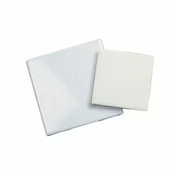 AMACO Decorated Ceramic Tile With Low Fire Glazes, 6 X 6 In