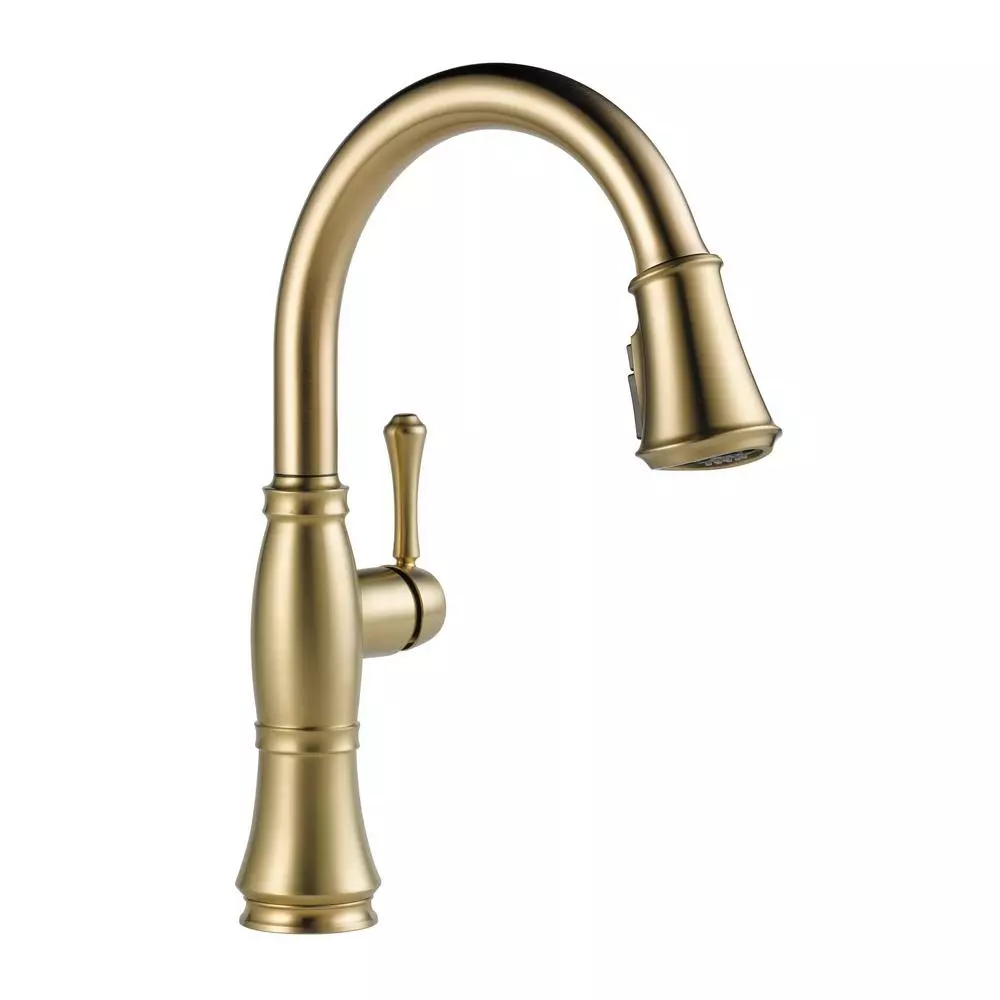 In Stock Hardwarestore Delivery Cassidy Touch Single-Handle Pull-Down Sprayer Kitchen Faucet In Lumicoat Champagne Bronze 13 In Stock Hardwarestore Delivery Cassidy Touch Single-Handle Pull-Down Sprayer Kitchen Faucet In Lumicoat Champagne Bronze - Image 11