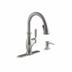 In Stock Hardwarestore Delivery Worth Single-Handle Pull-Down Sprayer Kitchen Faucet In Oil Rubbed Bronze -Bath and Faucet shop b96a381ce09f9fc529e92ddba2043406 8626ff78 4d78 42a3 8f1d 5ae25cba4837 1800x1800
