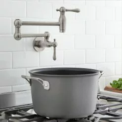 In Stock Hardwarestore Delivery Lyndhurst Wall Mounted Pot Filler In Brushed Nickel 10 In Stock Hardwarestore Delivery Lyndhurst Wall Mounted Pot Filler In Brushed Nickel -Bath and Faucet shop b9a12d8d206066c87428f4ee0bd196df 1800x1800