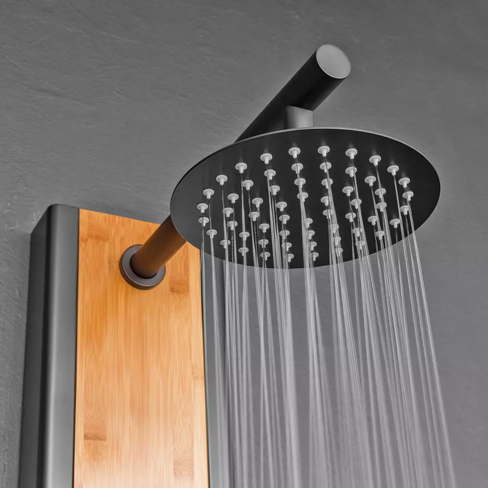 In Stock Hardwarestore Delivery 57 In. 8-Jet Multifunction Shower Panel System With Adjustable Rainfall Shower Head And Handheld Shower Head 7 In Stock Hardwarestore Delivery 57 In. 8-Jet Multifunction Shower Panel System With Adjustable Rainfall Shower Head And Handheld Shower Head - Image 5
