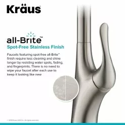 In Stock Hardwarestore Delivery Merlin Single-Handle Pull-Down Sprayer Kitchen Faucet With Dual Function Sprayhead In Spot Free Stainless Steel -Bath and Faucet shop ba3e535ffe34c25ba2b1b53cce105007 1800x1800