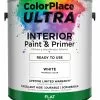 ColorPlace ULTRA Interior Paint & Primer In One, White